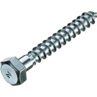 Сантехнический шуруп DIN571, 8x60 мм, 1 000 шт. Zitar 118144