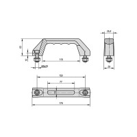 Бугельная ручка KIPP K0171.615008