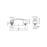 Дуговая ручка KIPP K0192.112006