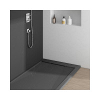 Поддон для душа VINCEA из искусственного камня,1200x800x25, антрацит VST-4SRL8012A