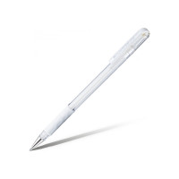 Гелевая ручка Pentel Hybrid gel Grip Metallic d 0.8 мм K118-Z серебристые чернила 670066
