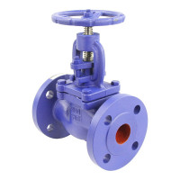 Клапан запорный сальниковый DN.ru 215A Ду40 Ру16 чугунный, фланцевый D090-00697