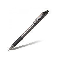 Автоматическая шариковая ручка Pentel Fine Line d 0.7 мм 12 шт BK417-A черные чернила 671343