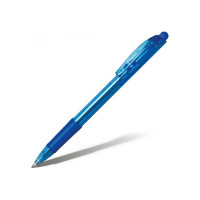 Автоматическая шариковая ручка Pentel Fine Line d 0.7 мм 12 шт BK417-C синие чернила 671345