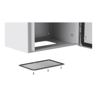 Щит с монтажной панелью EKF ЩМПг- 40.30.22 каб. фланец IP65 PROxima mb65-403022-m