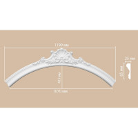 Радиус круга 1/4 Decomaster (Rнар. 835|Rвн. 750 мм) 897174-151