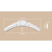 Радиус круга 1/4 Decomaster (Rнар. 515|Rвн. 450 мм) 897022-91