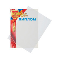 Обложки для переплета пластиковые матовые А4,280мкм Комус 100шт/уп 254626