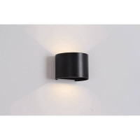 Светодиодный настенный светильник DesignLed Tape 2, 6 Вт, черный, ip54, 3000К GW-A310R-6-BL-WW