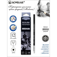 Угольный карандаш ACMELIAE Medium, 12 шт. 43138 EAN