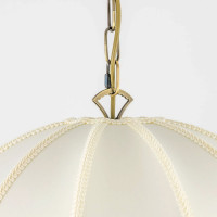 Подвесная люстра Citilux Базель с бежевым абажуром CL407151