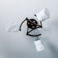 Поворотная люстра Citilux Берта Венге Хром CL126132