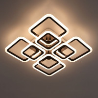 Умная люстра Citilux Марсель Смарт RGB Венге CL232A185E