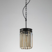 Подвесной светильник Citilux Мартин хрустальный Шампань CL332012