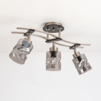 Люстра с поворотными плафонами Citilux Мерида Хром Венге CL142135