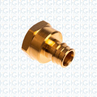 Муфта PE-X HG латунь Дн 25x1" ВР (QE) 1892969