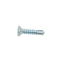 Саморез Daxmer оконный 3,9x19 бел.цинк,сверло 1000 шт 00-00462821
