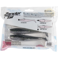 Виброхвосты Lucky John LJ 3D Series ZANDER PADDLE TAIL 5.5in, 14.00/Z11 3шт 140431-Z11