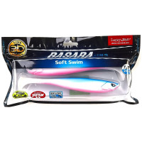 Виброхвосты Lucky John LJ 3D Series BASARA SOFT SWIM 7.5in, 19.05/PG05, 2шт 140417-PG05