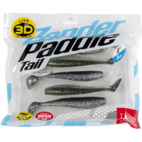 Виброхвосты Lucky John LJ 3D Series ZANDER PADDLE TAIL 4.0in, 10.00/Z11 5шт 140429-Z11
