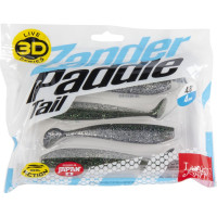 Виброхвосты Lucky John LJ 3D Series ZANDER PADDLE TAIL 4.8in, 12.00)/Z11, 4шт 140430-Z11