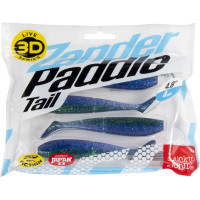 Виброхвосты Lucky John LJ 3D Series ZANDER PADDLE TAIL 4.8in, 12.00/Z13, 4шт. 140430-Z13