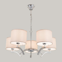 Люстра Citilux Эвора Рондо с бежевыми абажурами CL460151