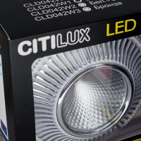 Встраиваемый светильник Citilux Дзета LED с диммером CLD042W1