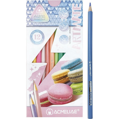 Пастельных набор цветных карандашей ACMELIAE pastel artmate 43742