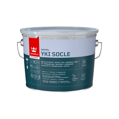 Щелочестойкая краска для цоколя Tikkurila yki socle 700014070