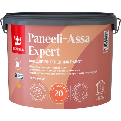 Акрилатный лак для дерева Tikkurila paneeli-assa expert 700014049