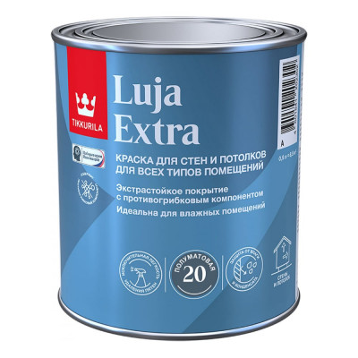 Краска для стен и потолков Tikkurila luja extra 700014026