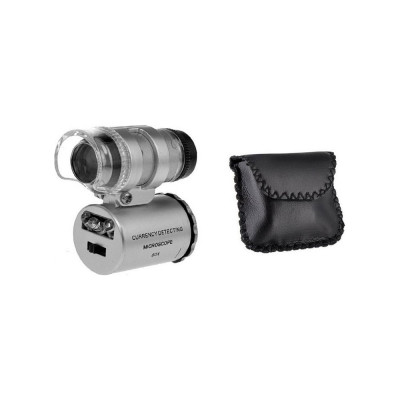 Pro Legend Микроскоп 60x мини, с подсветкой (2 LED) и ультрафиолетом PL4444