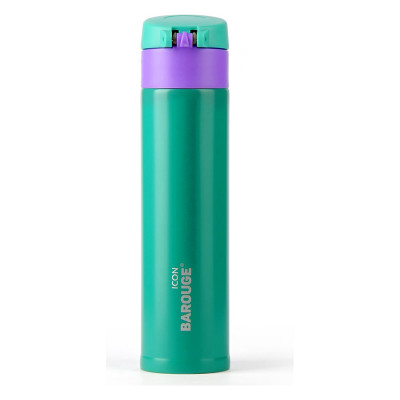 Термобутылка BAROUGE Travel Bottle, BT-155/50 BT-155 350 мл/изумрудный/фиолетовый/бутылка