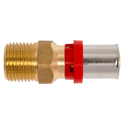 Переходник ROMMER Rss-0021-001812 впр-нр, 18x1/2, из нержавеющей стали, прессовой RG0091KSNP3359