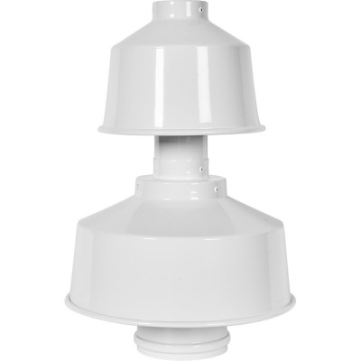 Оголовок с ветрозащитой ROMMER Rca-6010-000334 d60х100, белый, алюминий RG0091CSP6IEIK