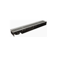 Лоток Ecoteck STANDART 100.99 h99 с решеткой сварной оцинкованной, кл. В125 46618