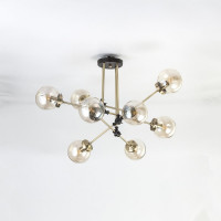 Люстра Citilux Планета на штанге поворотная Бронза CL105185