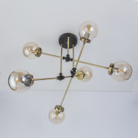 Люстра Citilux Планета на штанге поворотная Бронза CL105165