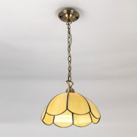 Подвесной светильник Citilux Познань витражный Бронза CL443111