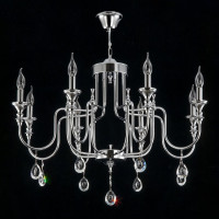 Подвесная люстра Citilux Рига Хром CL437181