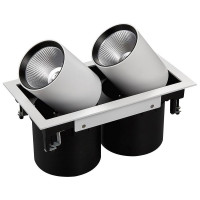 Встраиваемый двойной led светильник DesignLed spl 25w 3000k SPL-SQ2-25-WW