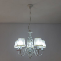 Люстра Citilux Ровена с абажурами Белая CL427150