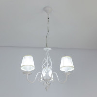 Люстра Citilux Ровена с абажурами Белая CL427130