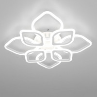 Люстра Citilux Ромби LED с пультом Белая CL236180R