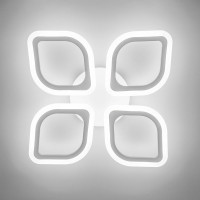 Люстра Citilux Ромби LED с пультом Белая CL236140R