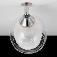 Люстра Citilux Самба с поворотными плафонами Белая Хром CL158131