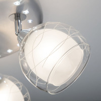 Люстра Citilux Самба с поворотными плафонами Алюминий Хром CL158162