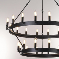 Подвесная люстра Citilux Смитсон замковая Черная CL470230