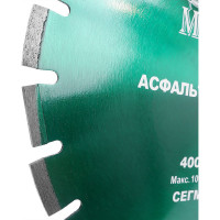 Диск алмазный сегментный DIY асфальт 400 мм MESSER 01.400.534